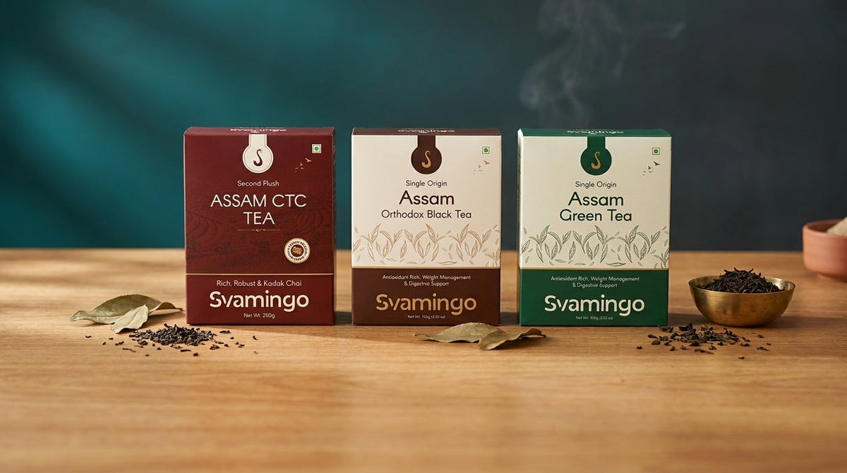 Introducing the New Svamingo Assam Tea Collection