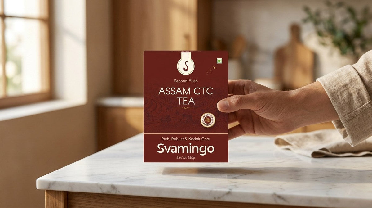 What Makes Svamingo's Second Flush Assam CTC Milk Tea Special?